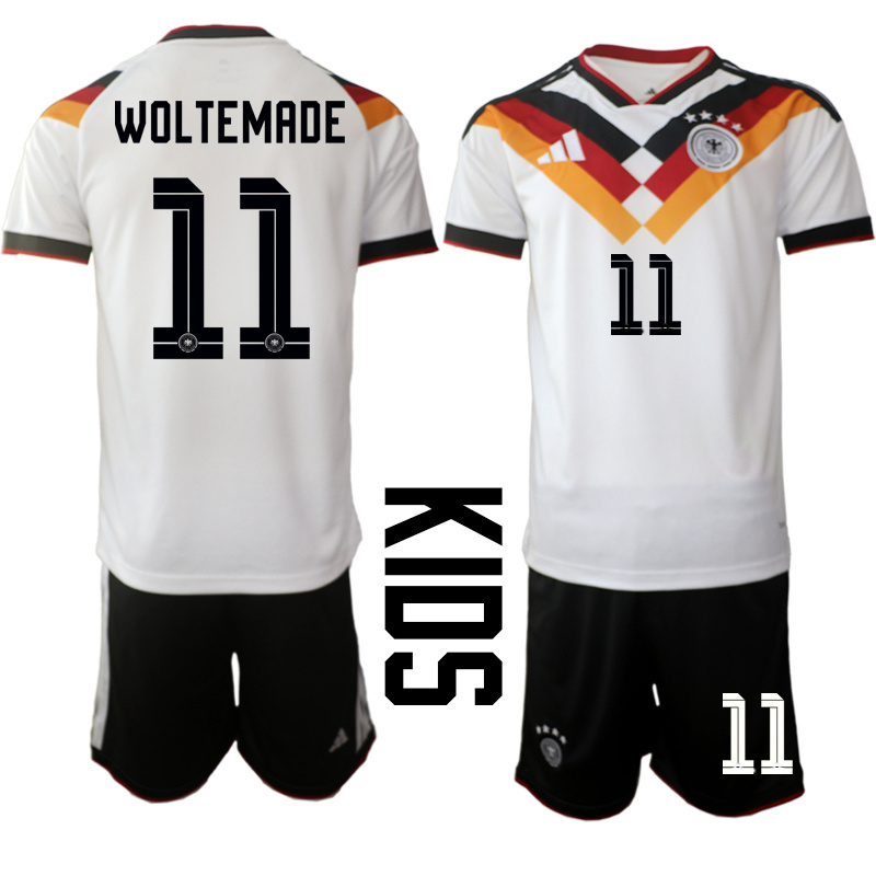 Youth Germany home 09 style 2026 World Cup Soccer jersey->youth soccer jersey->Youth Jersey